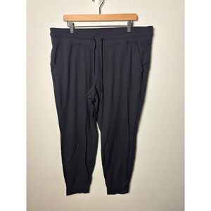 Lululemon Ready To Rulu Pant 29 Black High Rise Jogger Sweatpants Size 18